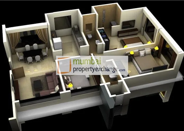 3BHK Floor Plan