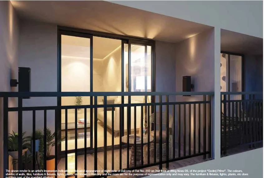 Godrej Prime Balcony