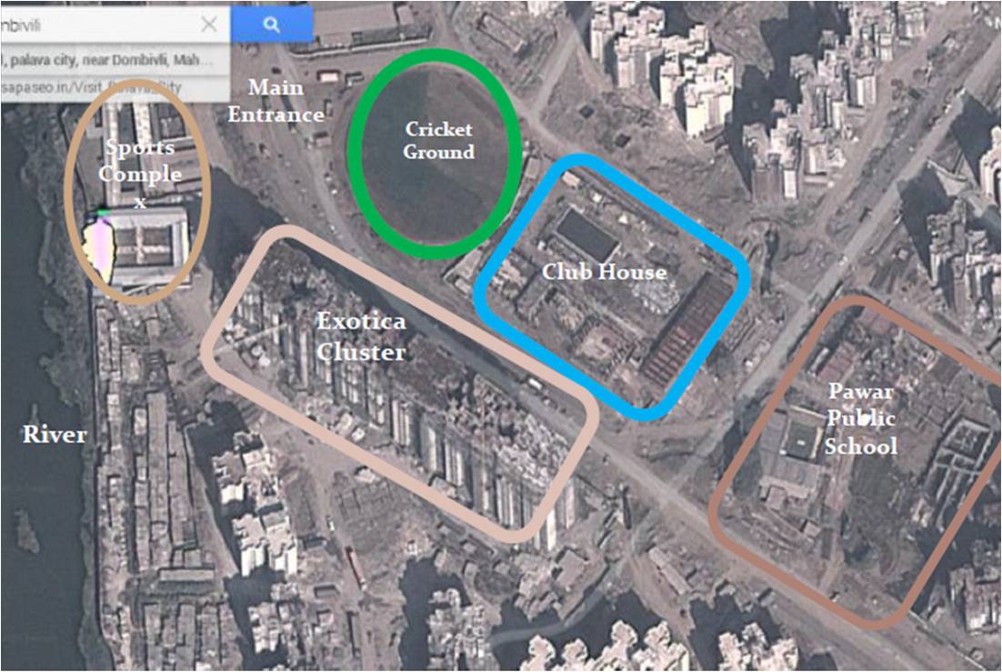 Google Map Image Of Exotica Location