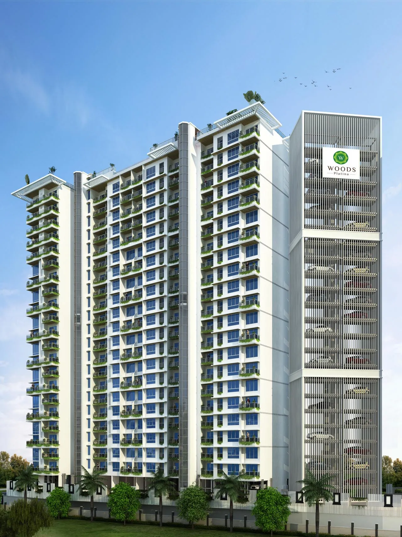 3 Flats for Sale in SMGK Woods Platina, Andheri West