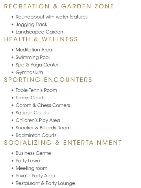 Rodas Encalve External Amenities