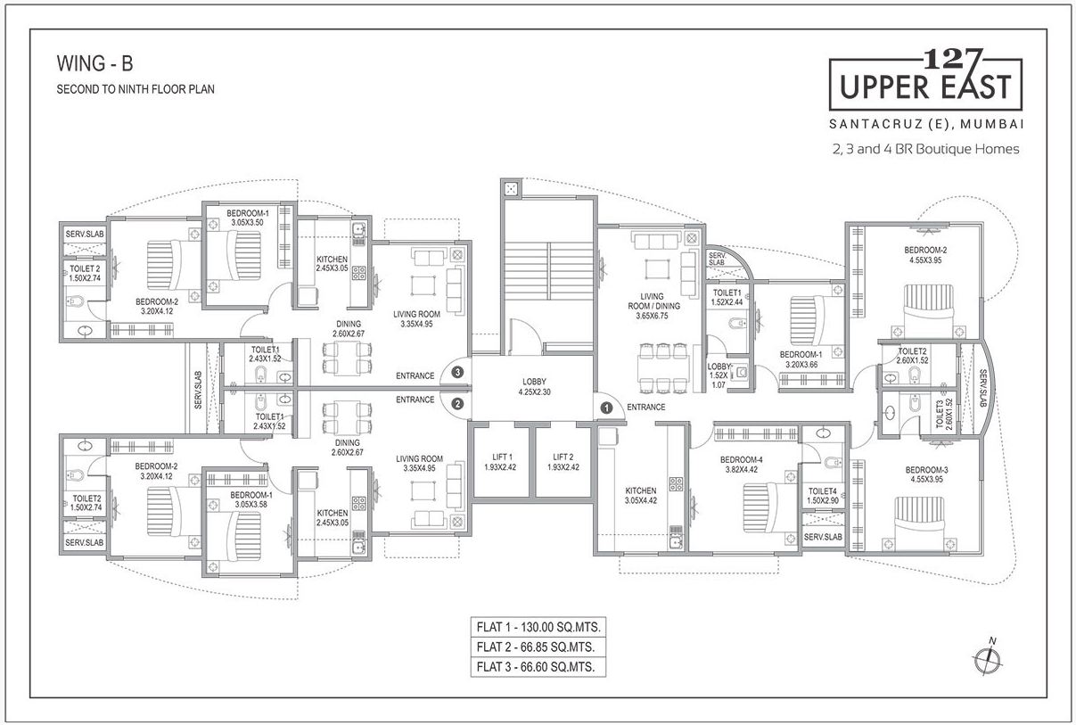 Paranjapee 127 Upper East B_wing_2nd_-_9th_Floor