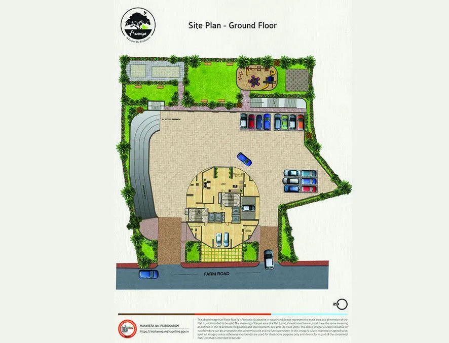 Tridhaatu Aranya Ground Floor Plan