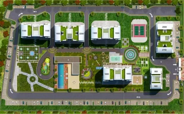Mahavir Kalpavruksha Site plan