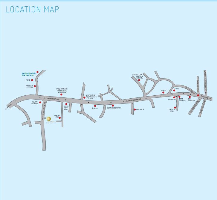 Mahavir Kalpavruksha Location Map