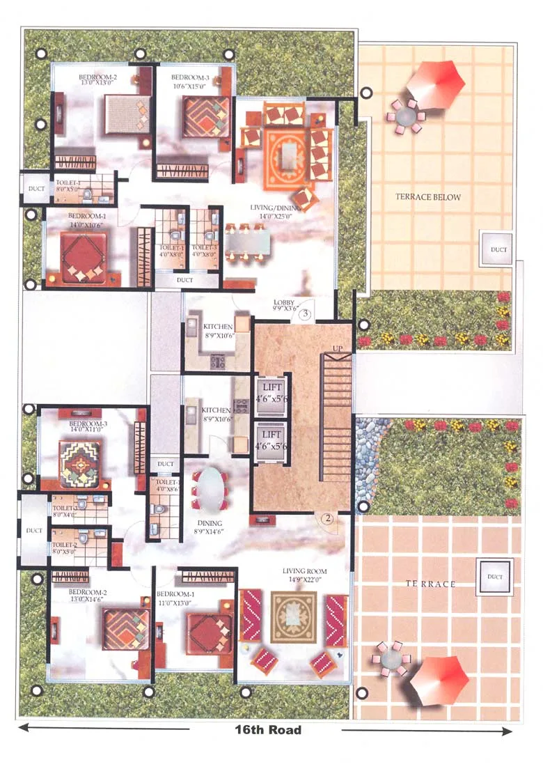 7th floor plan
