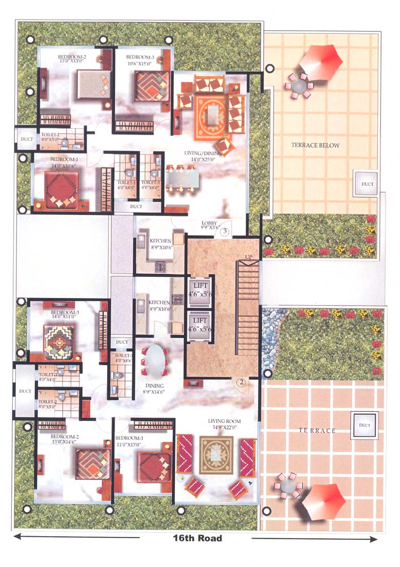 7th floor plan