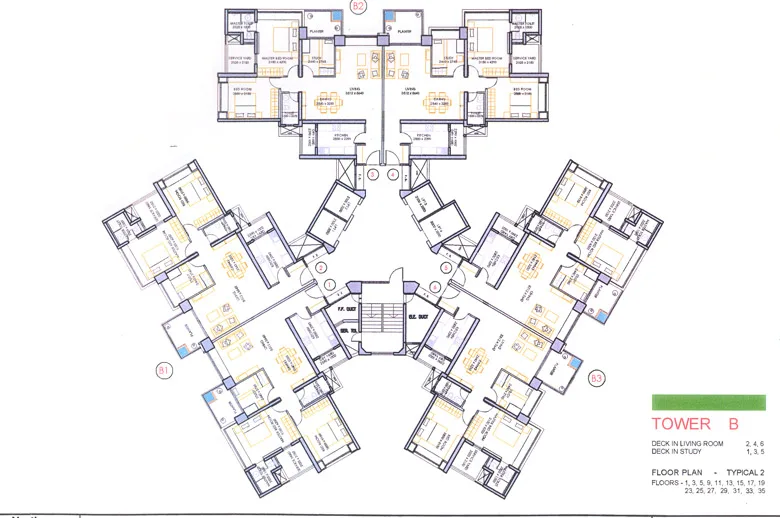 Floor Plan Wing B