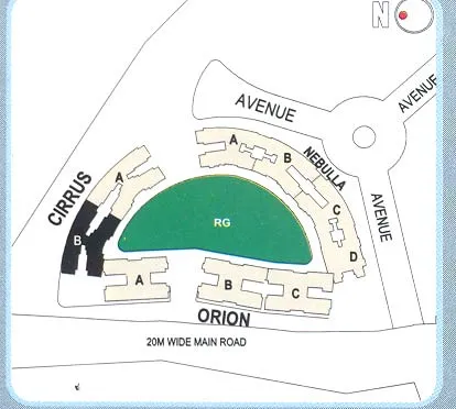 2 BHK Flats for Sale in Cosmos Paradise, Thane West