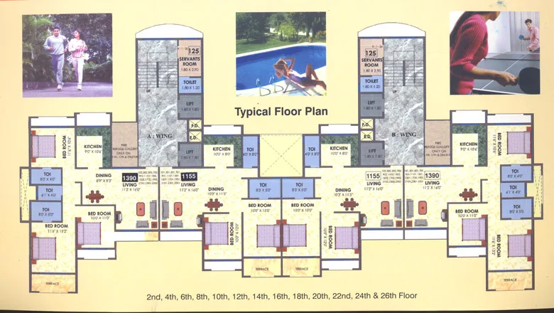 Even Floor Plan