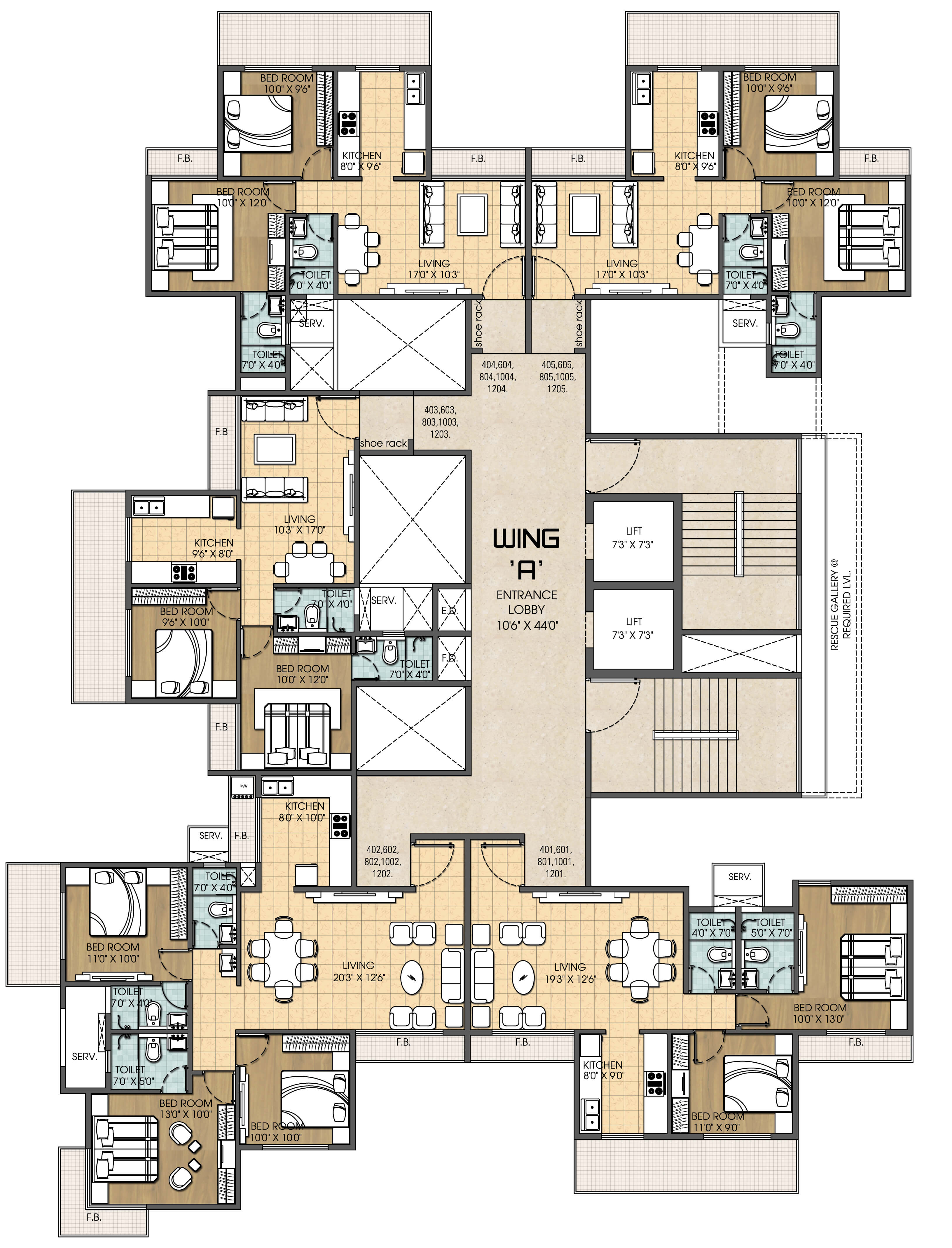 12th floorplan