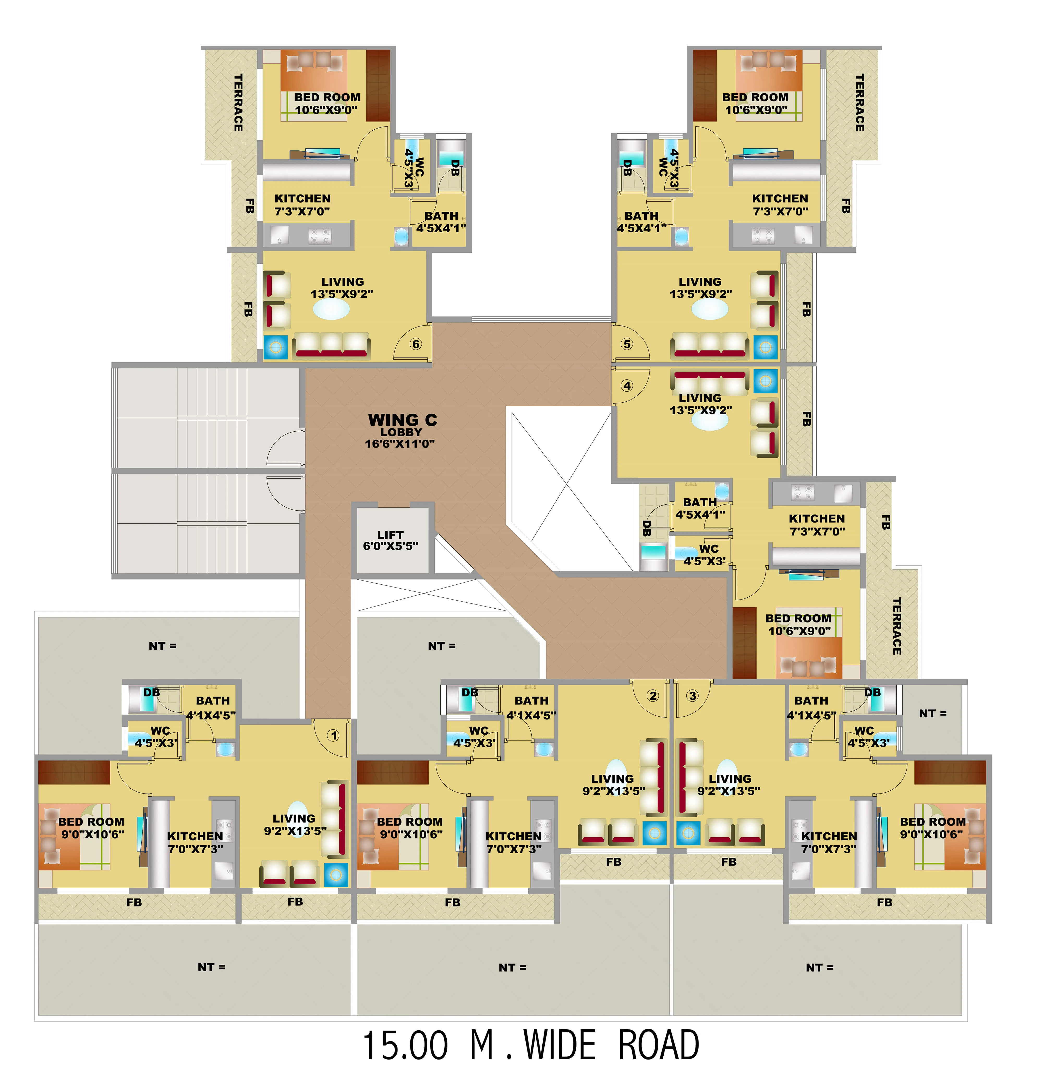 Floor Plan wing C
