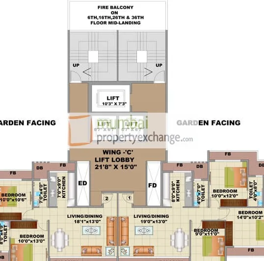Floor Plan wing C