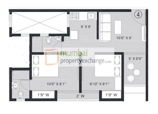 2BHK Small — photo 7