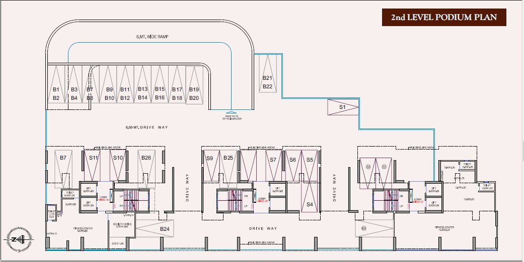 Dharti Pressido 2nd Level Podium Plan