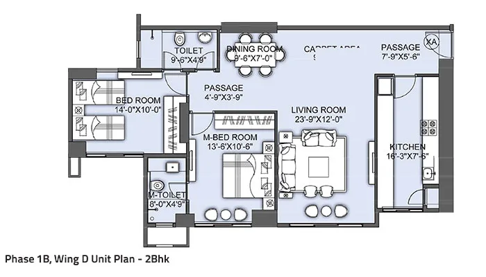 Winter Green D wing 2bhk
