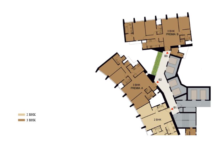 Lodha Kiara 2BHK-3BHK Plan