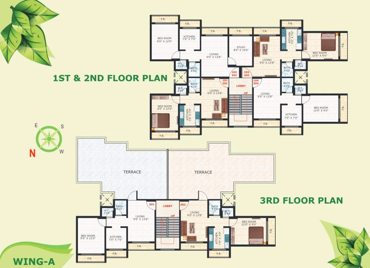 Tulsi Nivas, New Panvel โ floor plan 1