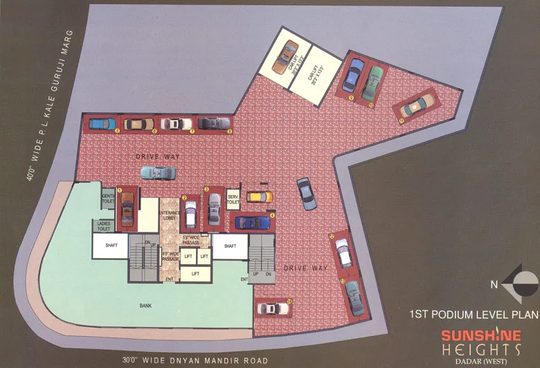 Podium Level Plan