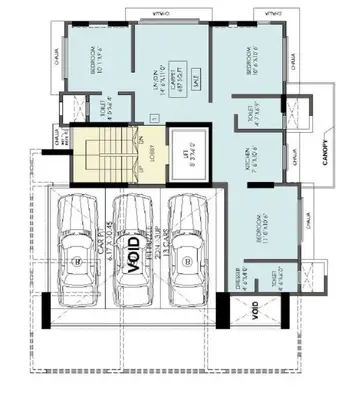 3 BHK Kakad Imperial, Bandra West — for Rent — photo 3 thumbnail