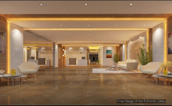 Kesar Horizon Grand Entrance Lobby