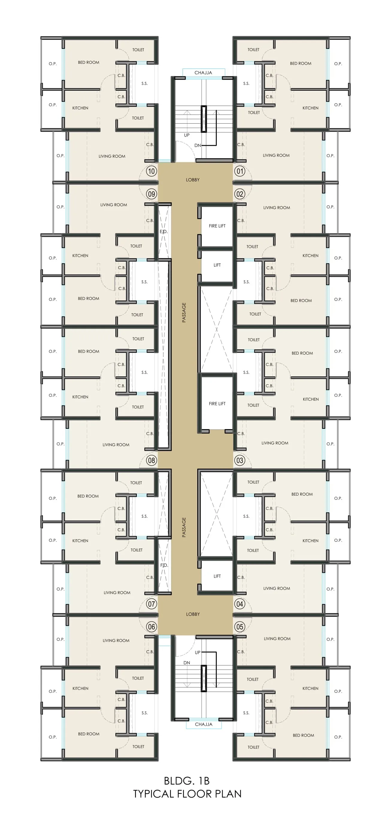 JP North Typical Floor Plan Alexa