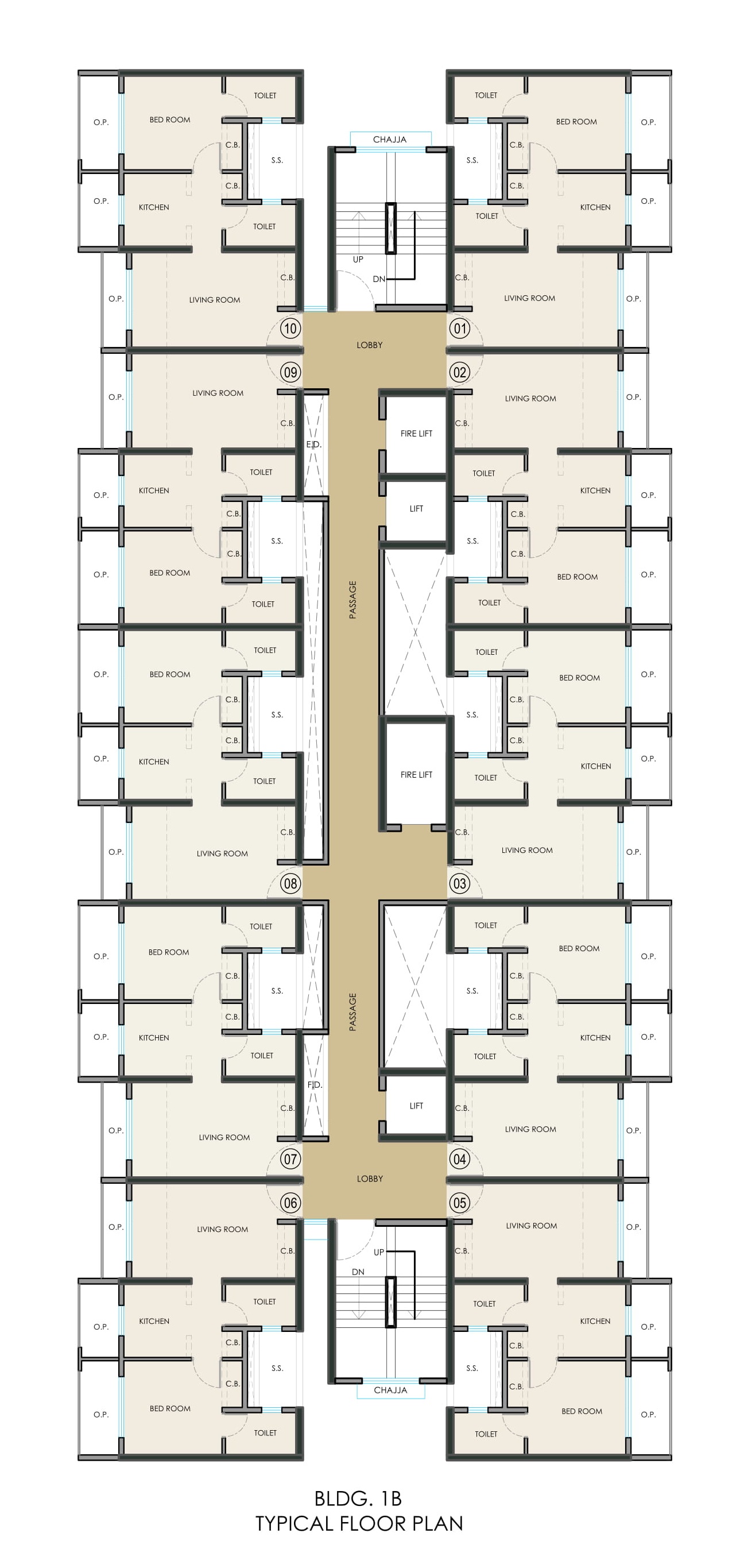 JP North Typical Floor Plan Alexa