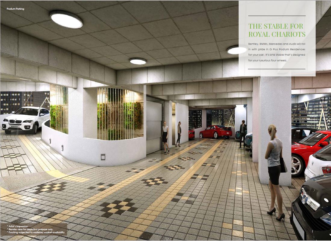 Sumit Lata Podium Parking