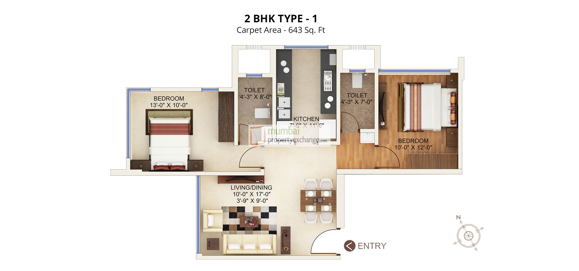 2BHK