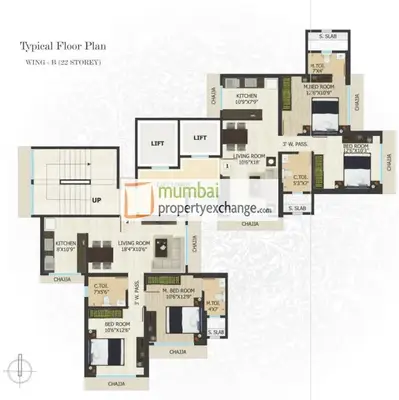 2 BHK Saanvi Heights, Goregaon West — for Rent — photo 3 thumbnail