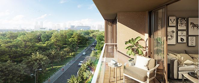 Kalpataru Yashodhan Balcony