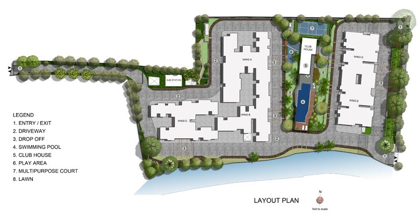 Kalpataru Yashodhan Layout Plan