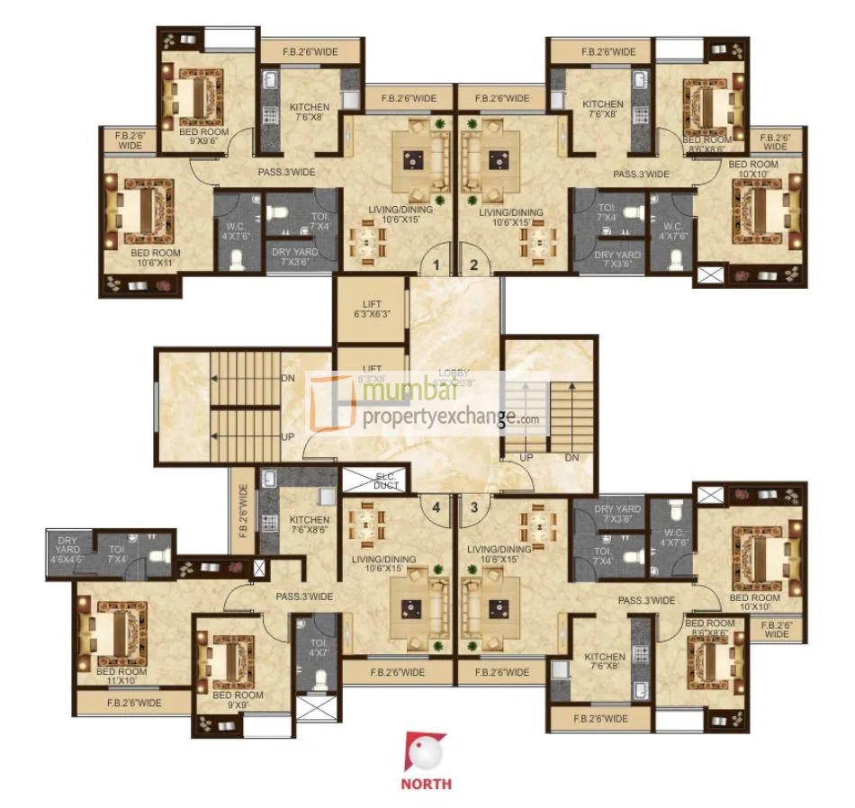 C wing Floor Plan