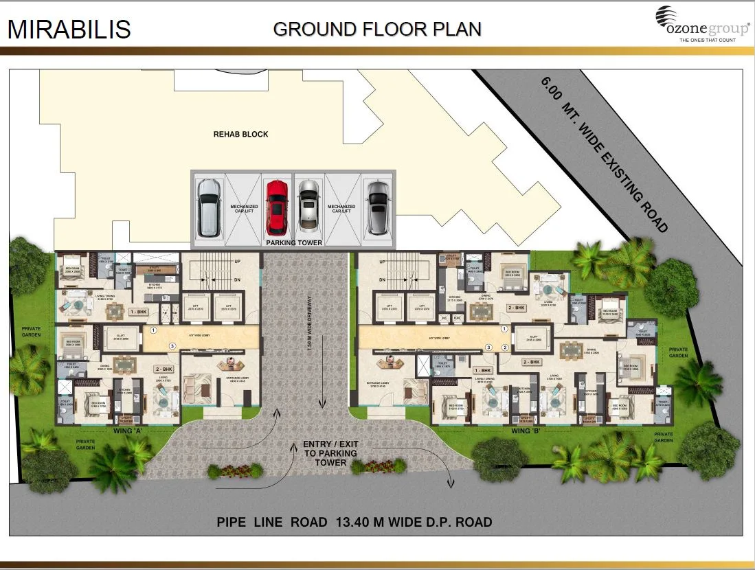 Mirabilis Ground Floor Plan