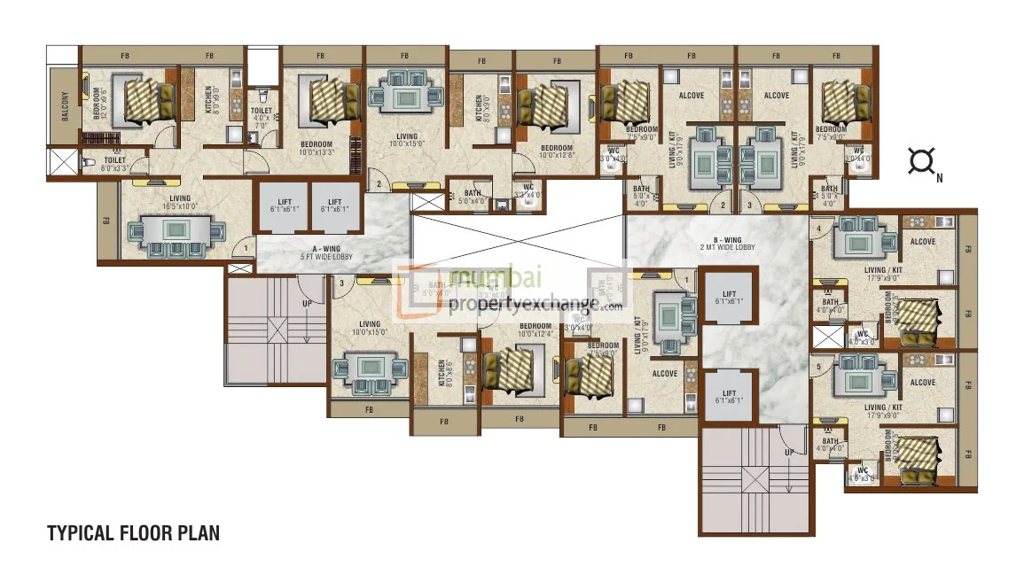 Typical floor plan