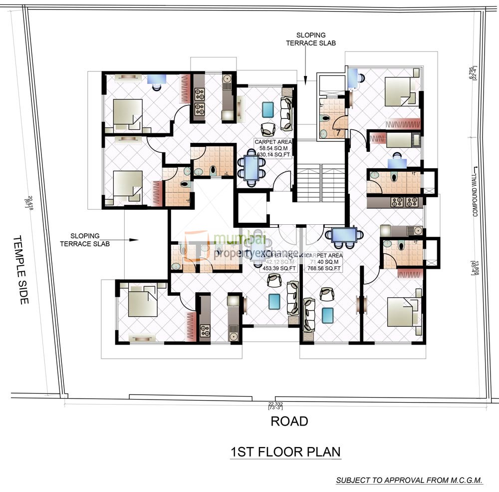 5th Floor plan