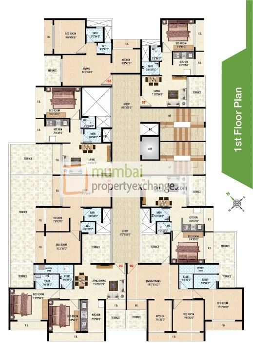 Today Bliss, New Panvel โ floor plan 1