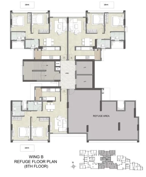 Kalpataru Primus Wing B Refuge Flrpln