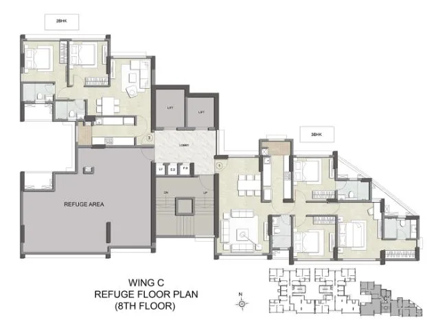 Kalpataru Primus Wing C Refuge Flrpln