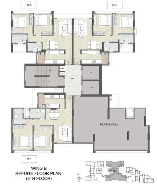 Kalpataru Primus Wing B Refuge Flrpln