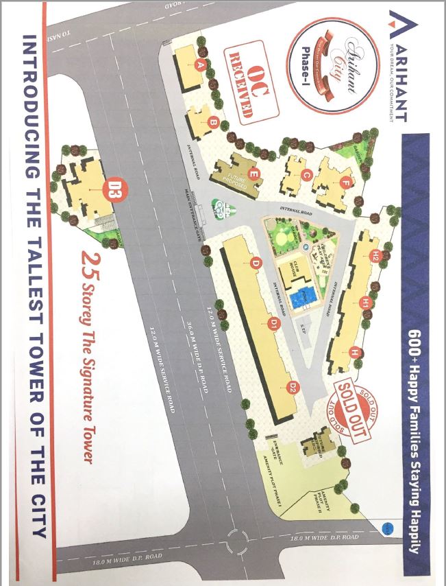 Arihant City Master Layout