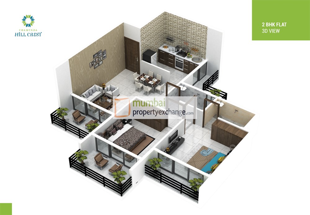 2BHK Plan