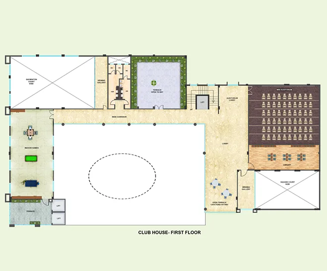 Club House First Floor