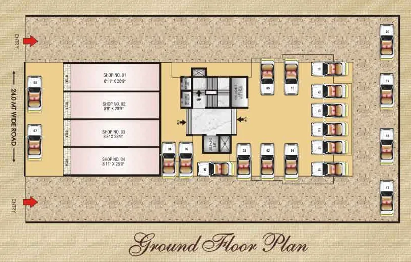 Ground floorplan