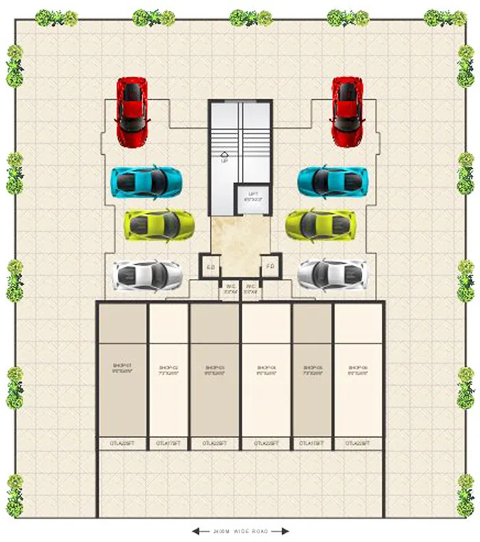 Ground floorplan