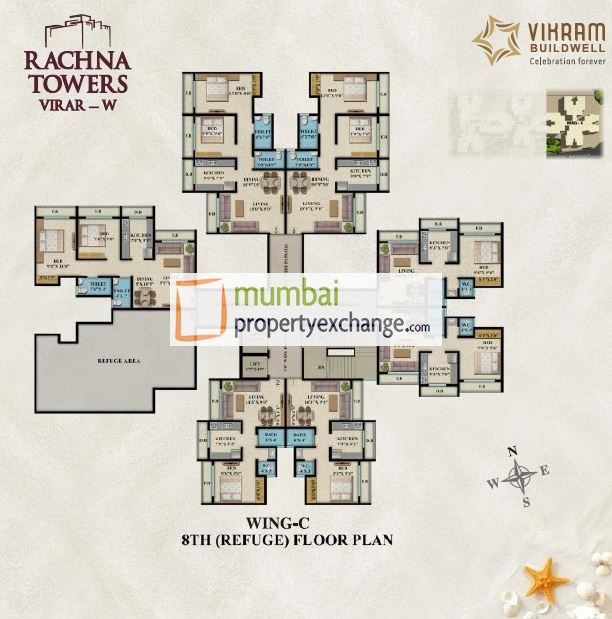 Wing C 8th Floor plan