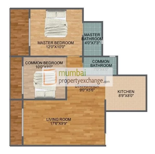 2BHK Plan