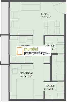 2 BHK Shivam Aspire, Kandivali East — for Sale — photo 2 thumbnail