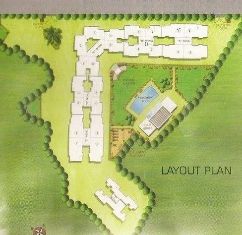 Kakad Paradise Layout Plan