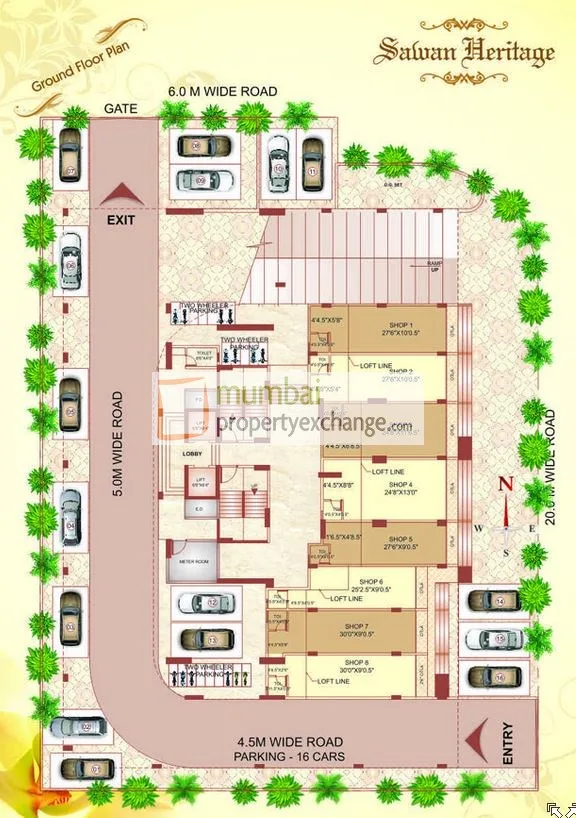 Groundfloor plan